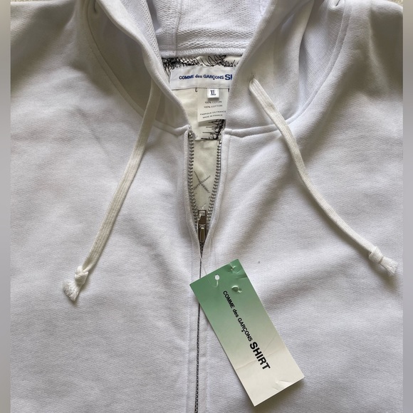 Comme Des Garçon x KAWS Zip Up Hoodie Shirt NWT - Picture 3 of 10